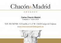 Abogado CARLOS  CHACN MADRID