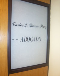 Abogado carlos ruano perez